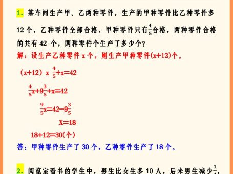 【2025秋新版】六年级数学上册期末必考思维训练题