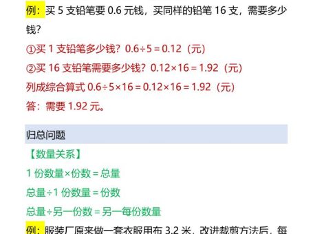 【2025秋新版】四升五数学11类常考应用题-五上数学