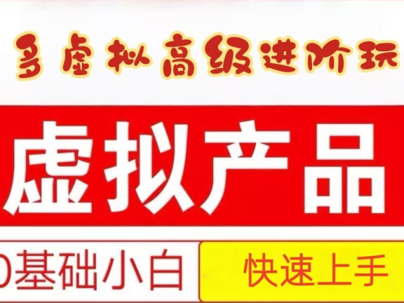 25拼多多虚拟资料高级进阶玩法，小白也能快速上手，保姆级教程
