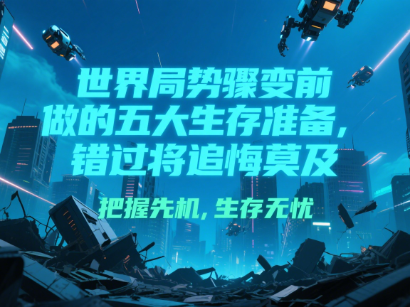 付费文章《世界局势骤变前必做的五大生存准备，错过将追悔莫及》